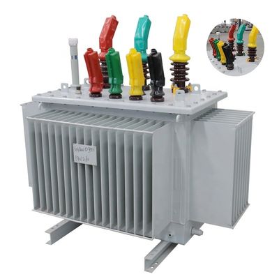 6kV 11kV इलेक्ट्रिक ऑयल डूबे हुए तीन चरण के लिए भरा हुआ पावर डिस्ट्रीब्यूशन ट्रांसफार्मर