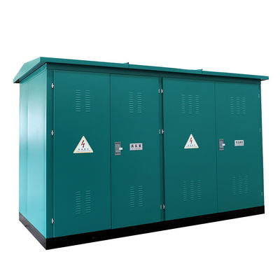 आउटडोर 3 चरण कॉम्पैक्ट पैकेज ट्रांसफार्मर सबस्टेशन 6.6KV 10KV 11KV 13.8KV