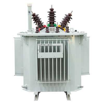 कॉम्पैक्ट डिजाइन तीन चरण S11 वितरण के लिए तेल से डूबा ट्रांसफार्मर 35kv 2500kva