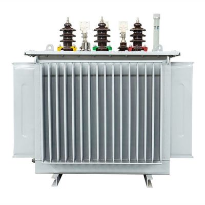 100kva S11 तेल से डूबा हुआ ट्रांसफार्मर डूबा हुआ तेल वोल्टेज ट्रांसफॉर्म फैक्टर में शक्ति के लिए