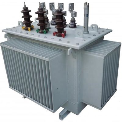 S11 तेल से डूबा ट्रांसफार्मर 11kv से 400v 100kva बिजली वितरण ट्रांसफार्मर