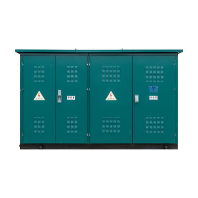 बाहरी प्रकार 150kVA कॉम्पैक्ट ट्रांसफार्मर सबस्टेशन आवृत्ति 50/60Hz तांबा/एल्यूमीनियम