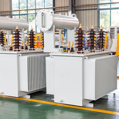 2 कॉइल S11 तेल से डूबा ट्रांसफार्मर 5000 kva 11 kv पावर ट्रांसफार्मर